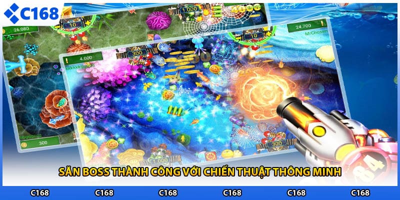 Săn boss thành công với chiến thuật thông minh